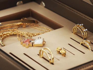 Logo trade promotional items image of: Jewellery box 1674094