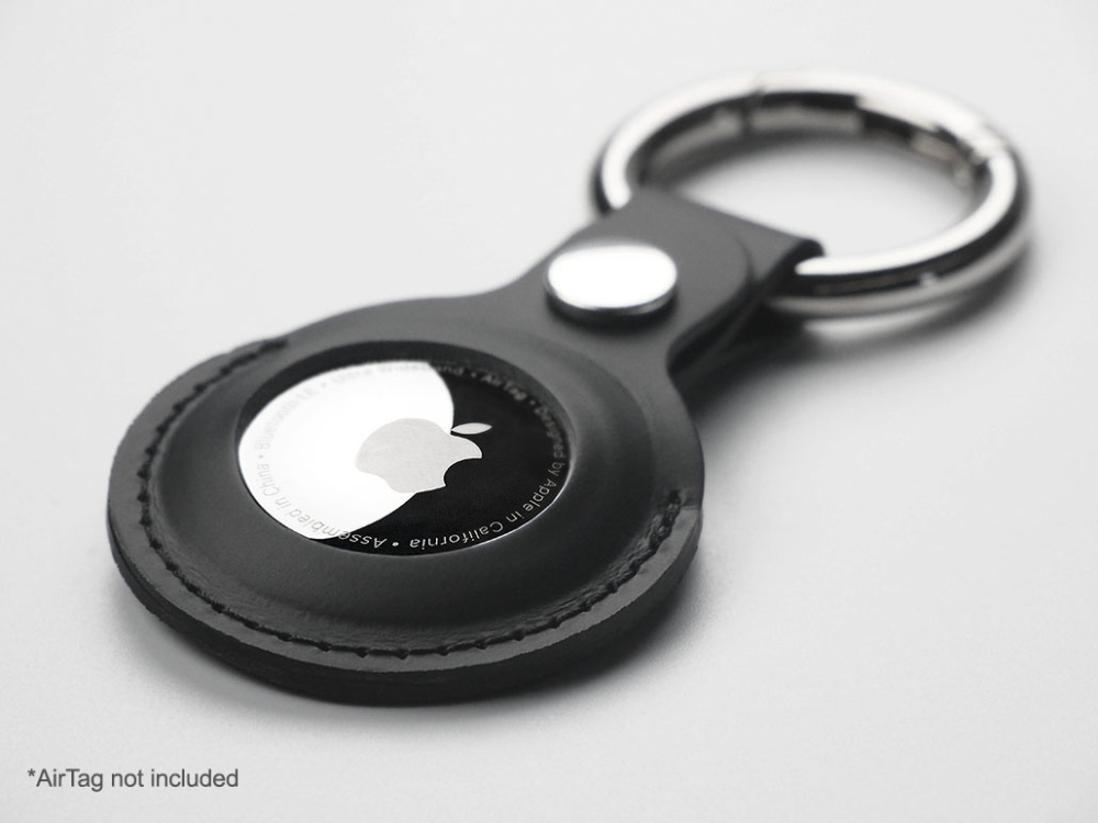 Logotrade promotional merchandise picture of: Keyring with holder for AirTag 1914094