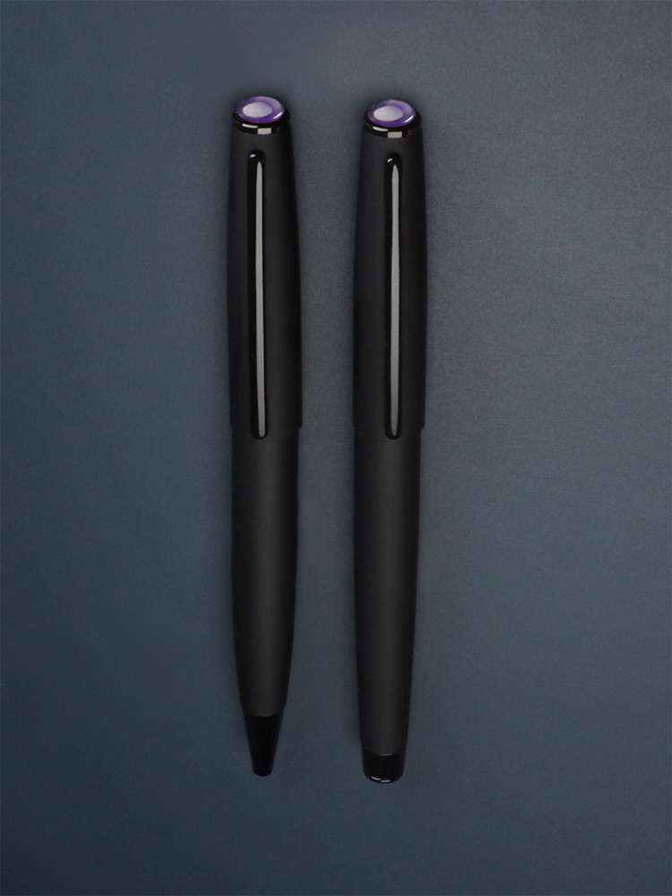 Logotrade promotional item image of: Amethyst Pen set  1288036