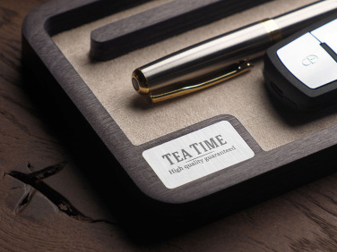 Logo trade advertising products image of: Wooden desk organiser 1818121