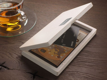 Logo trade corporate gift photo of: Wooden bill box 1816121