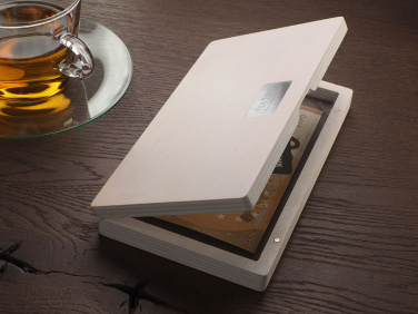 Logotrade promotional gift picture of: Wooden bill box 1816121