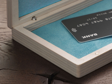 Logo trade corporate gift photo of: Wooden bill box 1816121