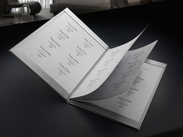 Logo trade promotional merchandise photo of: Menu cover 1679280