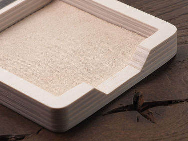 Logotrade promotional giveaways photo of: Wooden memo card box 1832121