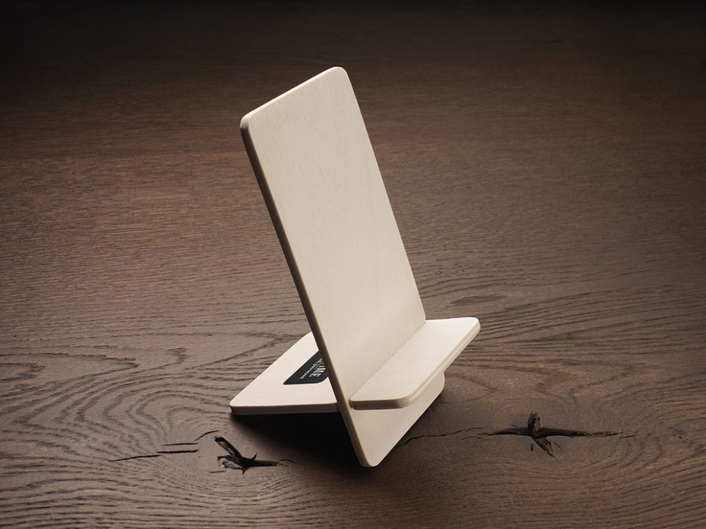 Logotrade promotional item image of: Wooden telephone stand 1834121