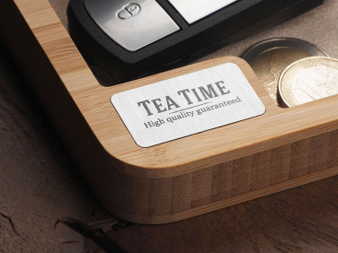 Logo trade advertising products image of: Wooden desk organiser 1846292