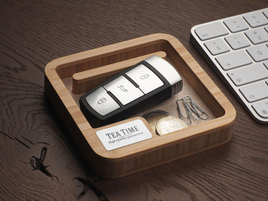 Logo trade promotional merchandise picture of: Wooden desk organiser 1846292