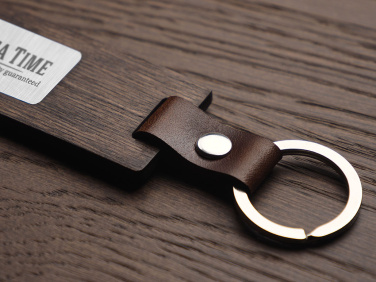 Logotrade advertising product image of: Wooden keyring 1853121