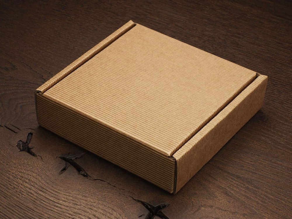 Logo trade promotional products image of: Box (11.4x11.8x3.2cm) 1877307