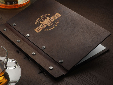 Logo trade promotional gifts picture of: Menu cover 1860121
