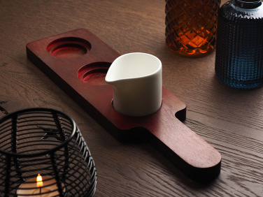 Logotrade promotional item picture of: Wooden 3 Shot Serving Board 1863121