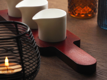 Logotrade promotional giveaway picture of: Wooden 3 Shot Serving Board 1863121