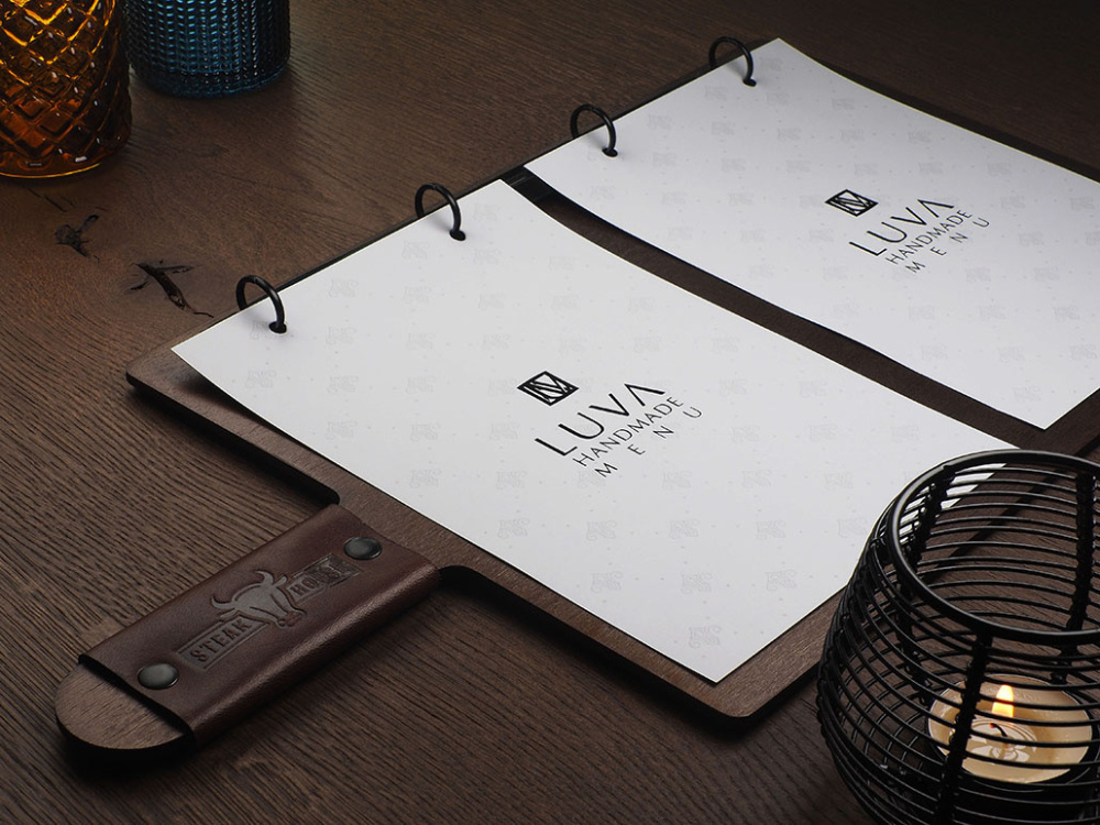 Logo trade promotional product photo of: Menu cover 1864121