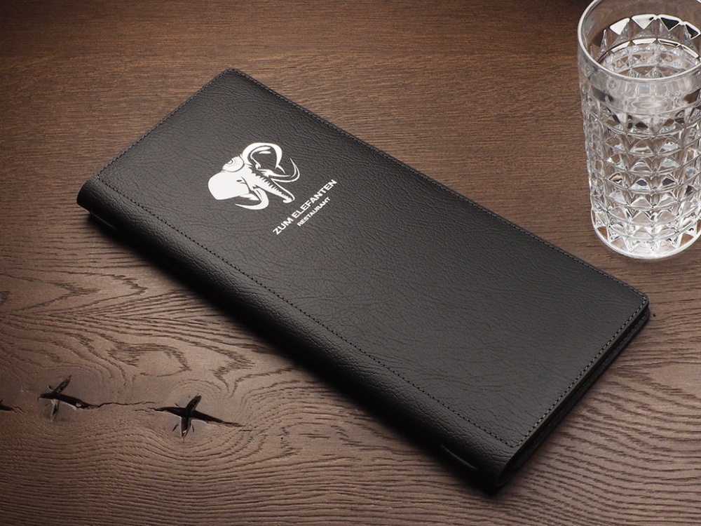 Logo trade promotional giveaways picture of: Menu cover Fine Dining Pro 1900318