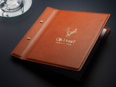 Logo trade advertising products image of: Menu cover 1085318