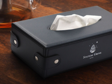Logo trade promotional giveaways image of: Tissue box 1673319
