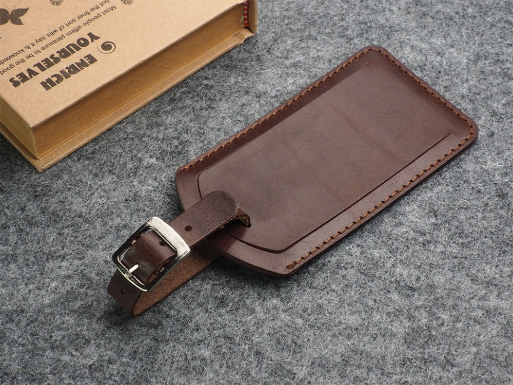 Logo trade promotional merchandise photo of: Luggage tag 1155141