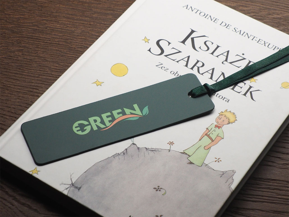 Logo trade promotional items image of: Bookmark 2036094