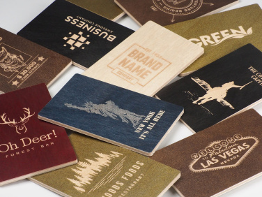 Logo trade advertising products picture of: Wooden magnet 2034121