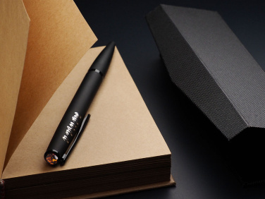 Logotrade promotional giveaway picture of: Ball pen with AMBER stone 2070036