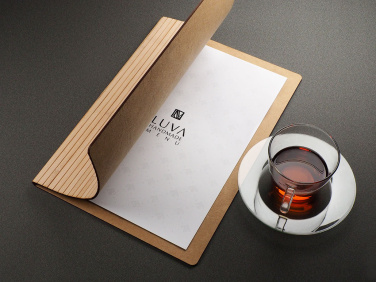 Logo trade promotional merchandise photo of: Menu cover Ambiente 1178145