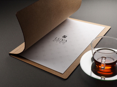 Logo trade promotional merchandise picture of: Menu cover Ambiente 1178145
