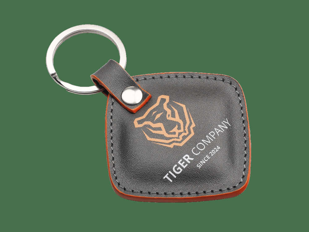 Logotrade corporate gift image of: Keyring 564131