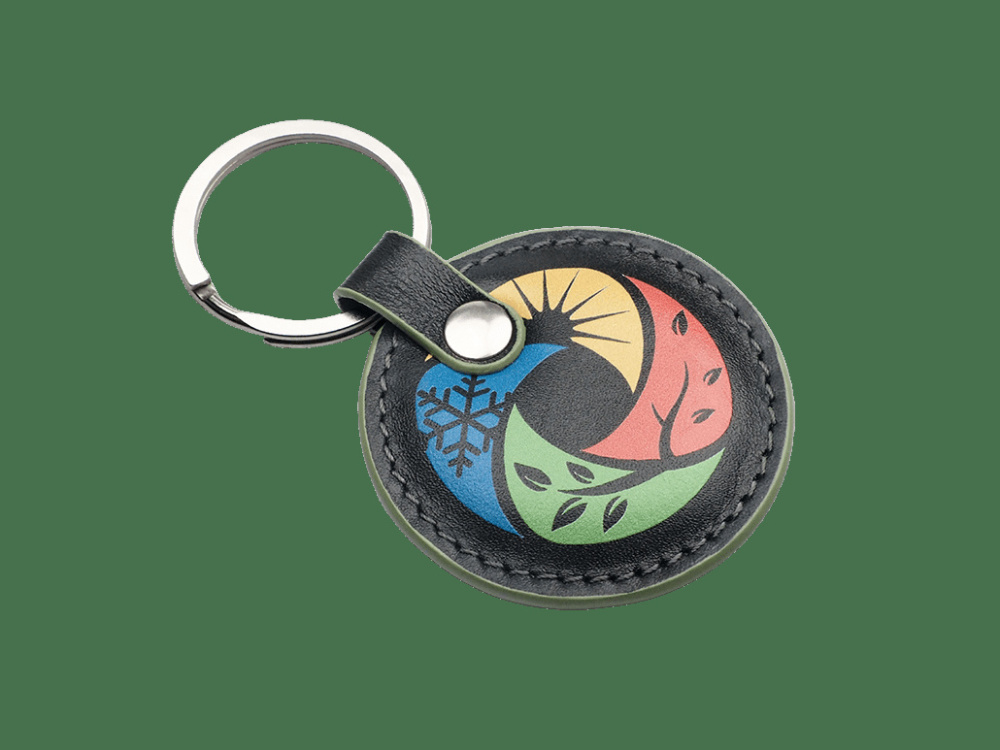 Logo trade promotional giveaways image of: Keyring 2086131