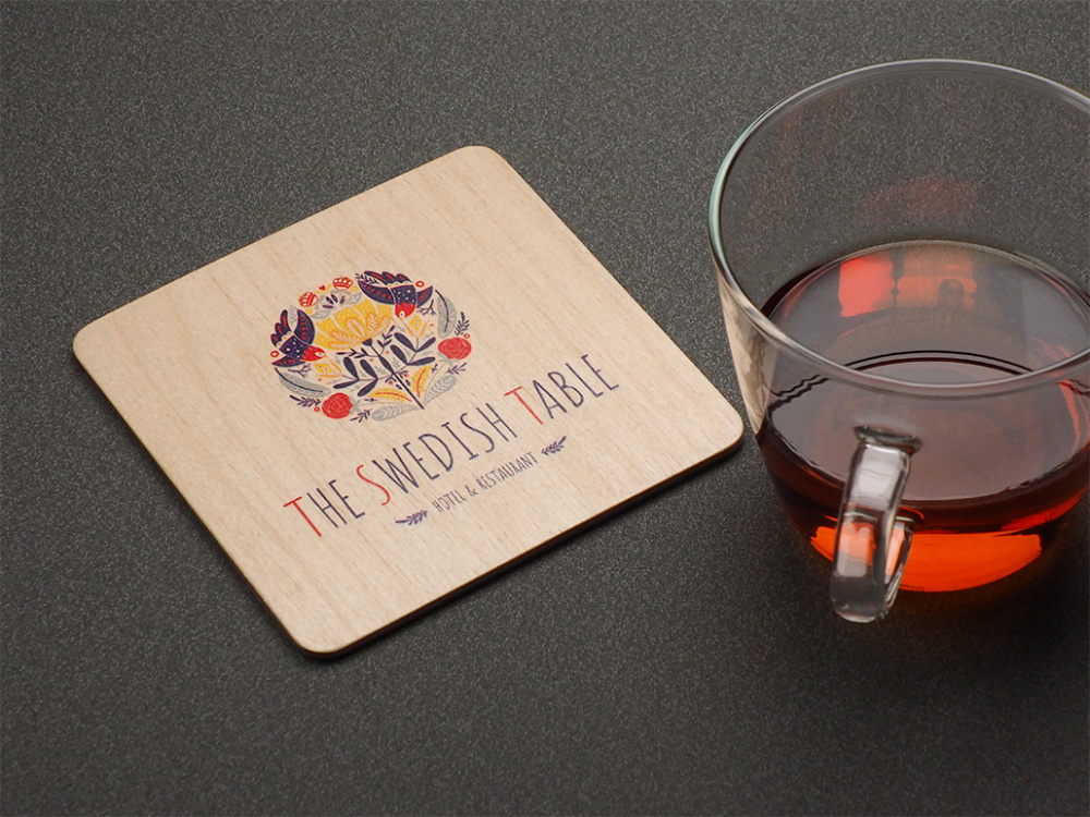 Logotrade advertising products photo of: Coaster 1857121