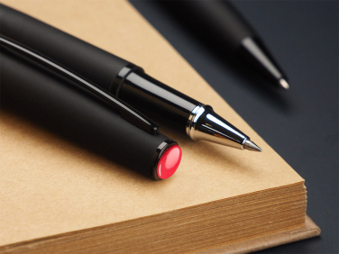 Logotrade advertising product image of: Coral stone Pen set 1285036