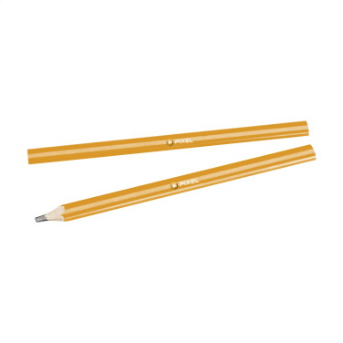 Logo trade business gifts image of: Carpenter wooden pencil