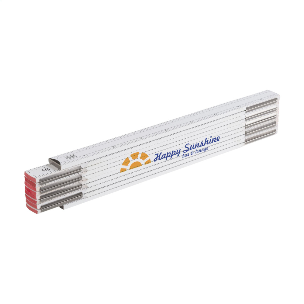 Logo trade promotional item photo of: MetricWoodPro ruler