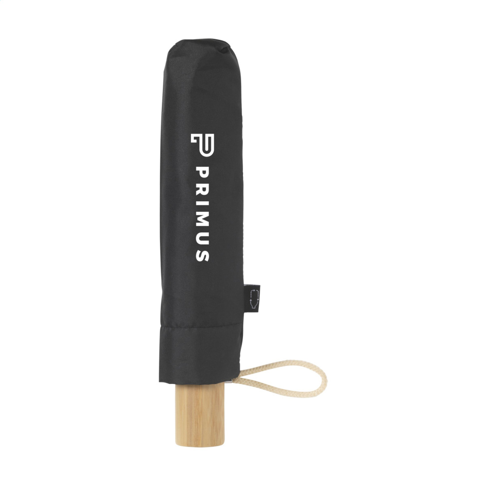 Logotrade advertising product picture of: Mini Umbrella RCS RPET foldable umbrella 21 inch