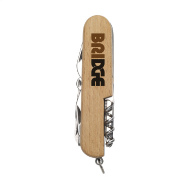 Logotrade promotional items photo of: Beechwood Pocket knife