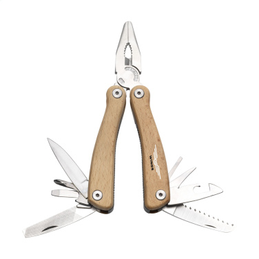 Logo trade promotional giveaways image of: Beechwood Multitool