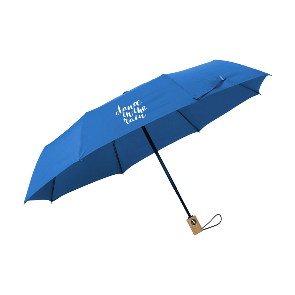 Logotrade promotional merchandise image of: Michigan foldable RCS RPET umbrella 21 inch