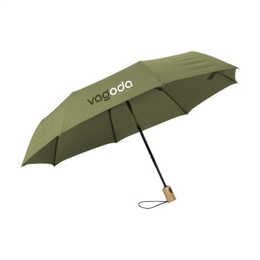 Logotrade advertising product picture of: Michigan foldable RCS RPET umbrella 21 inch