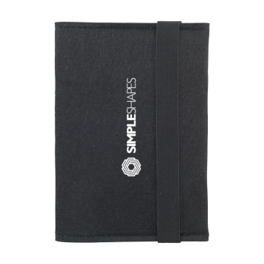 Logo trade promotional giveaway photo of: Identify GRS RPET Felt passport holder