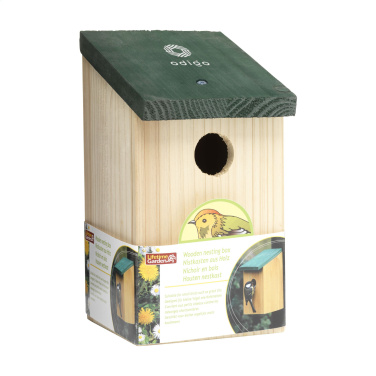 Logo trade promotional giveaways image of: Birdhouse