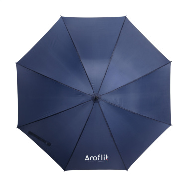 Logo trade promotional item photo of: BlueStorm RCS RPET umbrella 30 inch