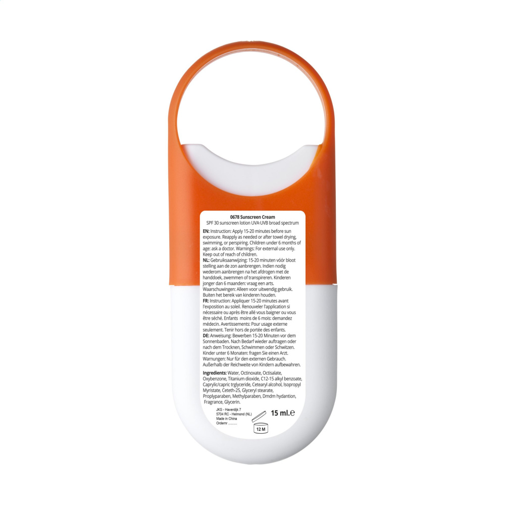 Logo trade corporate gifts image of: Sunscreen Spray HookUp factor 30
