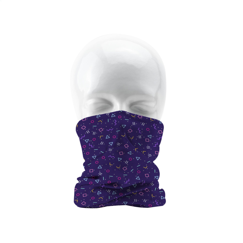 Logotrade promotional giveaways photo of: Bandana RPET multi-functional scarf all-over printing