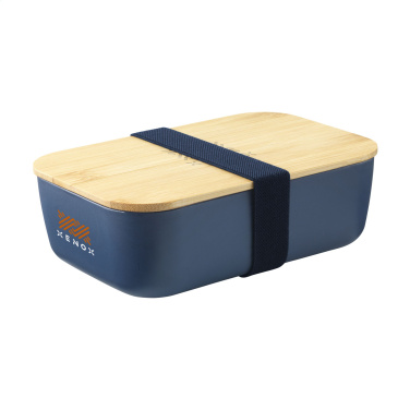 Logo trade promotional products picture of: Midori Bamboo Lunchbox