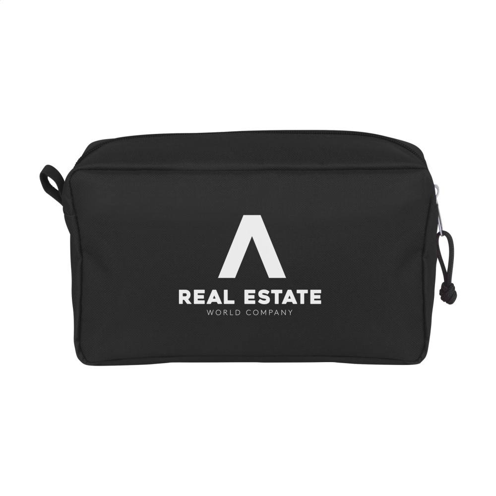Logo trade business gift photo of: Stacey GRS RPET toiletry bag