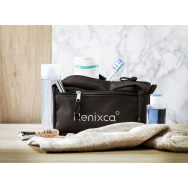 Logo trade corporate gifts picture of: Stacey GRS RPET toiletry bag