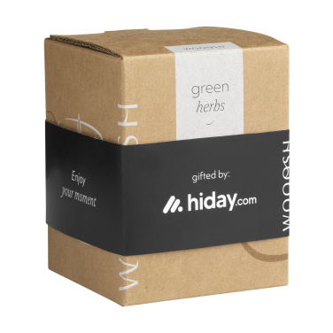 Logotrade advertising product picture of: Wooosh Scented Candle Green Herbs