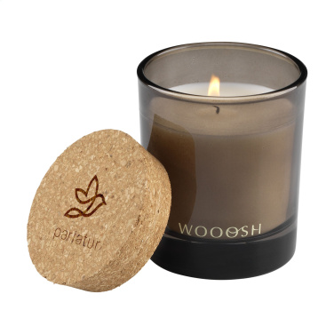 Logo trade promotional merchandise picture of: Wooosh Scented Candle Green Herbs
