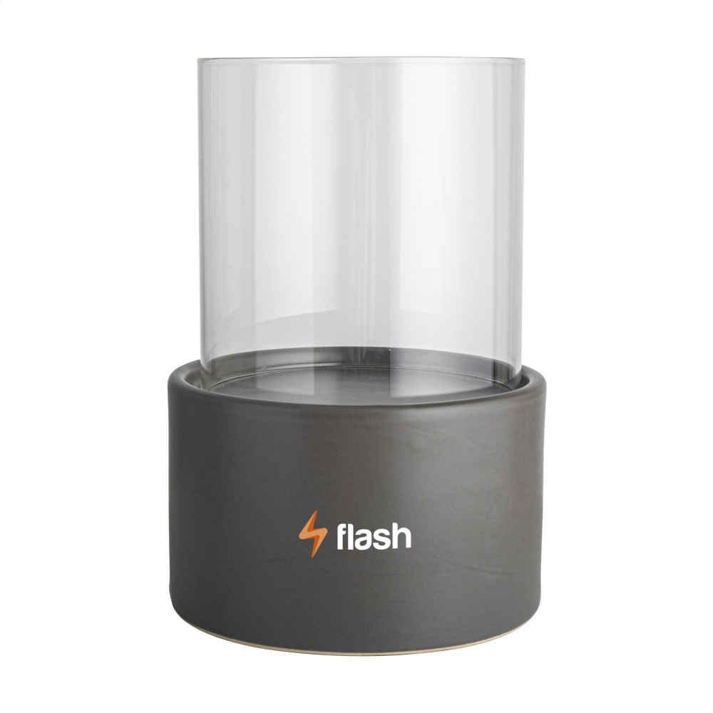 Logo trade promotional gifts picture of: Gusta Ceramic Lantern