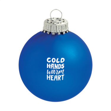Logotrade promotional giveaway picture of: Christmas Bauble Ø 6 cm - Made in Europe